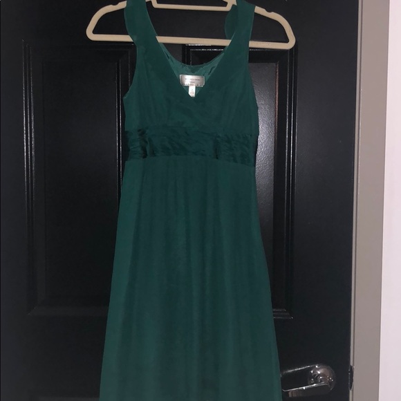 Anthropologie Dresses & Skirts - Anthropologie Rich Teal Silk Dress